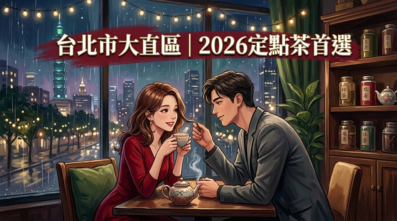 台北市大直區｜2026定點茶首選